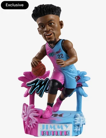 Jimmy Butler Miami Heat City Jersey Exclusive Bobblehead FOCO Cover