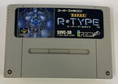Nintendo Super Famicom SFC Super R-Type Japan Version Cartridge Only 8158 SP - Image 1 of 2