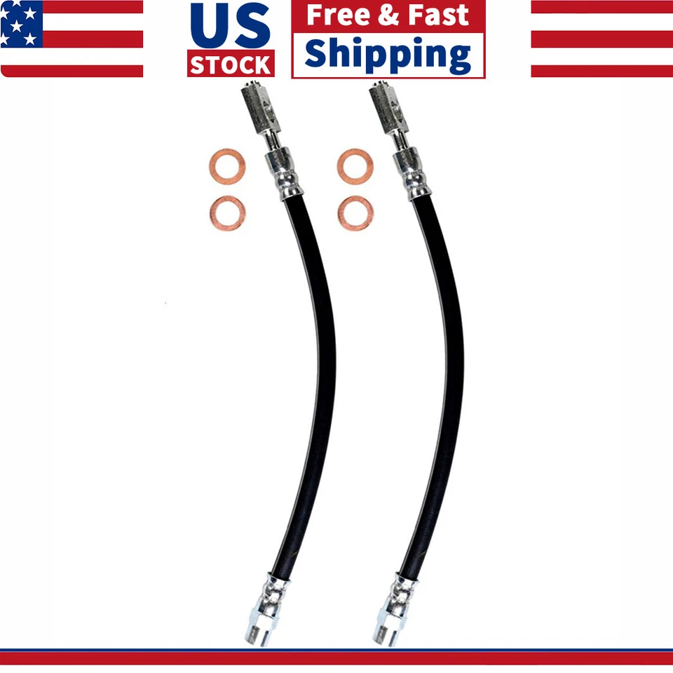 2x Manguera de freno trasero línea de freno para Audi A8 Quattro 2000 2001 2002 2003 Foto 1 de 4