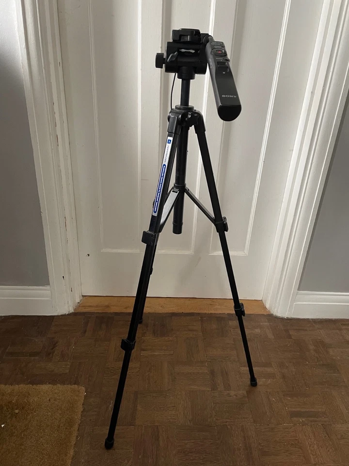 Sony VCT-50AV Remote Control Tripod – 60” Fluid Head for Handycam / Camcorder - Image 1 of 4