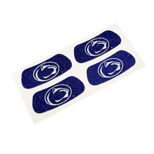 NCAA Glitter Eye Black Strips - Game Day & Tailgate Essentials (2 Pairs)t - Picture 1 of 3