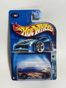 Pontiac Rageous "rojo/azul" hecho en 2003 (error de fábrica) Hot Wheels Track Aces - Imagen 1 de 6