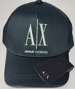 Nuevo sombrero Armani Exchange AX para hombre con logotipo snapback - Imagen 1 de 5