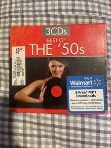 Best of the 50s - Audio CD By Various (Original Artist re-recording) New - Picture 1 of 2