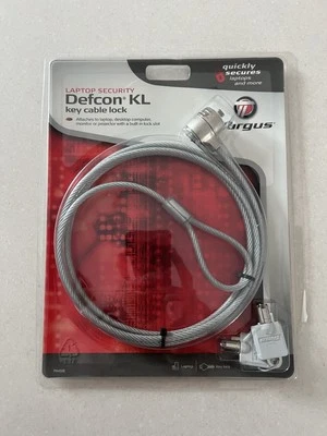 Targus Defcon KL - Key Cable Lock For Laptop / Desktop Computer - Image 1 of 2