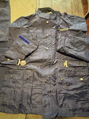 NOS Vintage Yamaha 2 Peace Retro Riding Suit Size M - Image 1 of 4