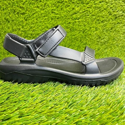 Sandalias Teva Hurricane Drift para mujer talla 8 negras para caminar al aire libre con tiras Foto 1 de 4