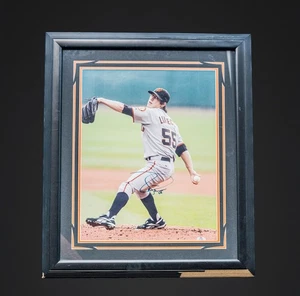 Foto autografiada de Tim Lincecum 16x20 Gigantes de San Francisco ACE A13494 - Imagen 1 de 7