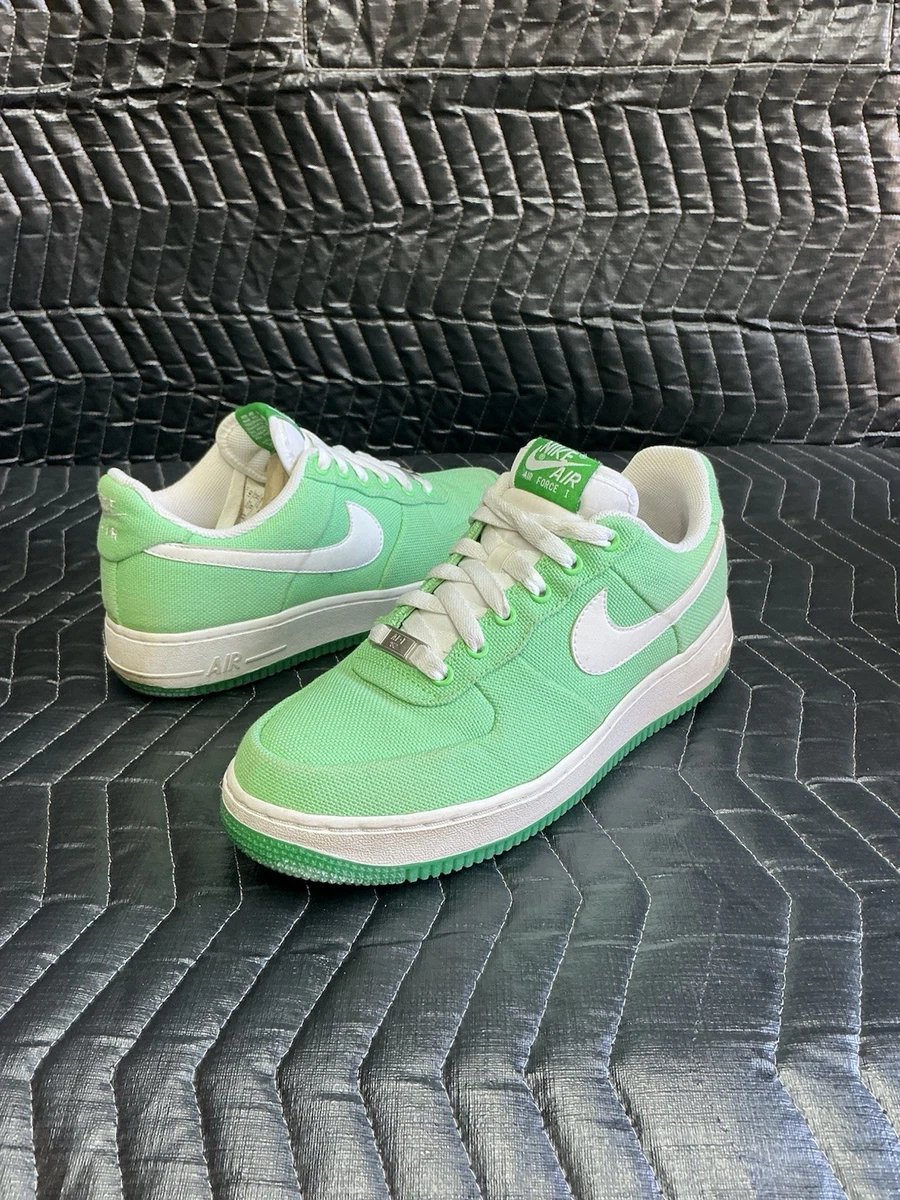 Nike Air Force 1 Canvas Low Green W for sale | eBay