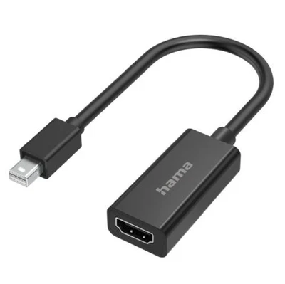 Hama Mini Displayport Male To Hdmi Female Converter Cable Black - Image 1 of 2