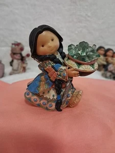 Rare 1999 Friends of the Feather Figurine September Enesco Karen Hahn - Picture 1 of 5