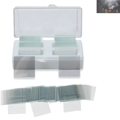 Cubierta de microscopio gruesa de 22x22 mm - Paquete de 200 para visualización sin distorsión Foto 1 de 4