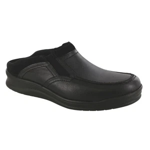 SAS Men's Slip On Crow Loafer Black Leather Size 12.5 NIB Comfy Walking Shoe - Picture 1 of 13