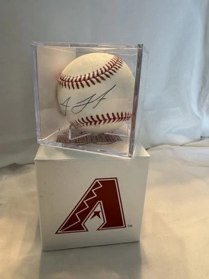 Arizona Diamond Back Authenticated Jake Lamb Signed Baseball - Image 1 of 2