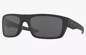 Oakley Drop Point Matte Black / Grey 61 mm Sunglasses OO9367-0160 - Picture 1 of 8