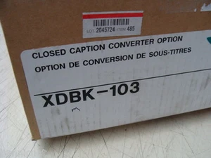 Sony XDBK-103 Advanced Closed Caption Translation Option for XDS Series Decks - Picture 1 of 1