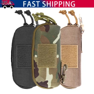 Tactical Molle Sunglasses Case Shockproof Waterproof Protective Eyewear Storage - Picture 1 of 17