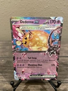 Pokémon TCG Dedenne ex Paldea Evolved 093/193 Fast Ship-Holo Double Rare-NM!! - Picture 1 of 8