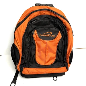 Airbac Backpack Comfort padded shoulder and straps  Size Large Orange - Picture 1 of 13