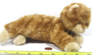 Russ Berrie & Co Sweet Pea Peluche Tabby Cat #4453 C25 - Imagen 1 de 4
