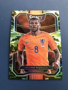 2017-18 Panini Select Soccer Georginio Wijnaldum / Netherlands /20 Camo #8