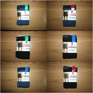 BUFFALO DAVID BITTON, Men's Underwear, KNIT BOXERS, 3 Piece/Pack, New with Tags - Picture 1 of 7