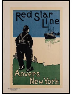 Original Lithograph by Henrick Cassiers from Les Maitres de L'Affiche Plate 228 - Picture 1 of 3