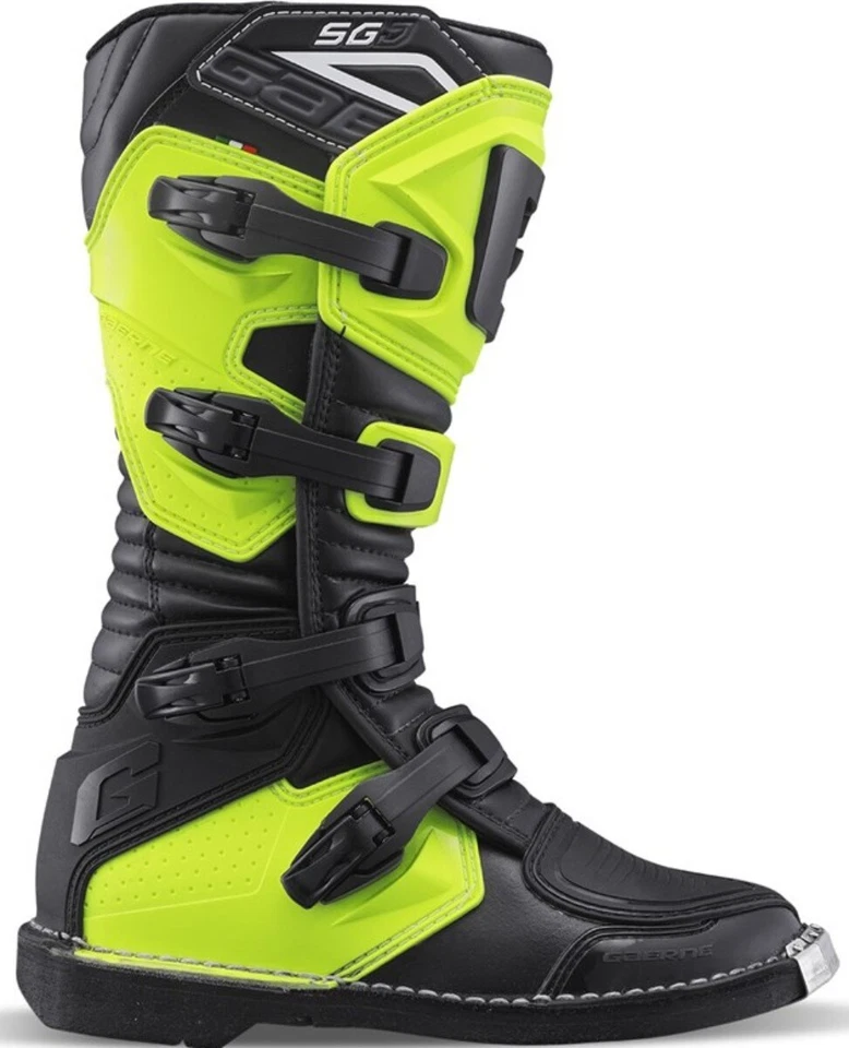Botas todoterreno Gaerne SGJ Youth MX amarillo fluo Foto 1 de 1