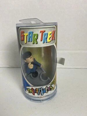 Figura de acción Mr. Spock Minimates Star Trek Art Asylum 2002 RARA Foto 1 de 2