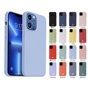 Case Silicone Shockproof For iPhone 14 15 13Pro Max 15Pro 12 Mini XR SE 7 8 14+ - Picture 1 of 25