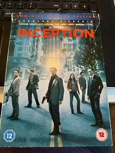 Inception DVD 2 Disc Special Edition in Sleeve Leo Dicaprio Region 2. Cert 12... - Picture 1 of 2