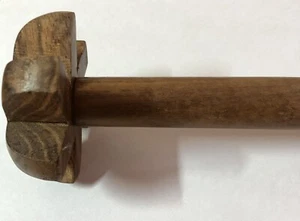 Wooden mathani, Mixer,Hand Blender(saag/dal/lassi ghotni) Masher Detachable F/S - Picture 1 of 7