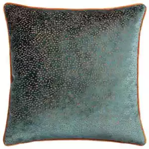 Estelle Spotted cut Velvet Cushion covers in 6 amazing colour. 45x45cm - Picture 1 of 12