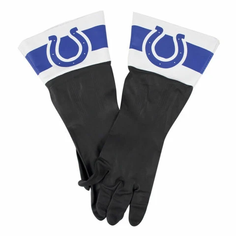 Indianapolis Colts Rubber Cleaning & Dish Gloves Cover
