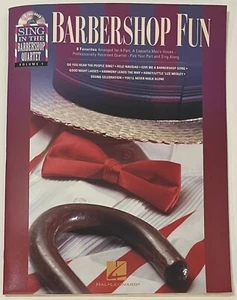 Sing in the Barbershop Quartet - Barbershop Fun Volume 1 w CD Hal Leonard - Picture 1 of 6