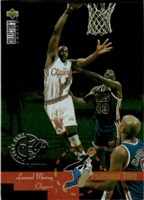 LAMOND MURRAY 1995-96 COLLECTOR'S CHOICE PLAYER'S CLUB PLATINUM #208 - Image 1 of 2