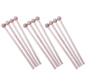 WOODEN BEATERS / DRUMSTICKS SUIT DRUM, XYLOPHONE ETC FOR PERCUSSION 12 BEATERS - Picture 1 of 4