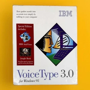 IBM VoiceType 3.0 For Windows 95 Voice Recognition Boxed And Complete - Picture 1 of 2