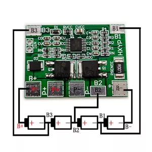 Cargador de batería de litio 4S 12.8V 8A 18650 LiFePO4 BMS placa de protección PCB - Imagen 1 de 6