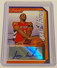 2005-06 Bowman Draft Signs of the Future Joey Graham #SOF-JG 🏀NBA Auto Rookie🏀