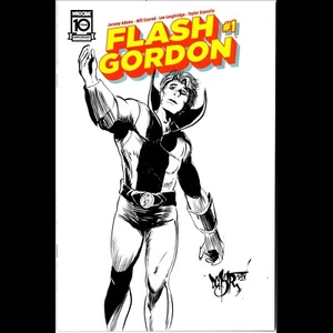 Flash Gordon #1 (2024) Mad Cave Sketch Error Variant Cover W Original DCastr Art - Picture 1 of 7