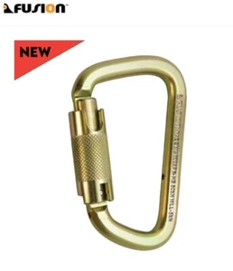 10er Pack Fusion Tacoma Karabiner Extra Duty 60kN - 13400Lb HOCHFEST - Bild 1 von 6