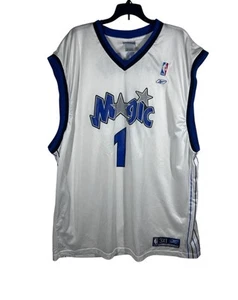 Vintage Orlando Magic Tracy McGrady #1 NBA Trikot Reebok Größe 3XL weiß & blau - Bild 1 von 9