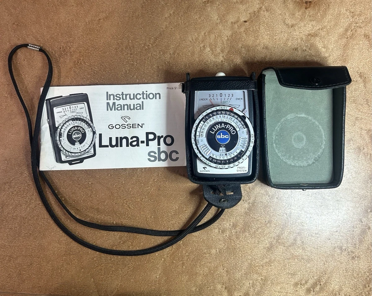 Gossen Luna-Pro Photo Studio Light Meters for sale - eBay