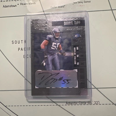 2006 Playoff Contenders - #138 Darryl Tapp (Rookie Auto) - Image 1 of 2