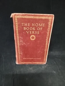 1915 The Home Book of Modern Verse Second Edition Burton E Stevenson HC - Picture 1 of 8