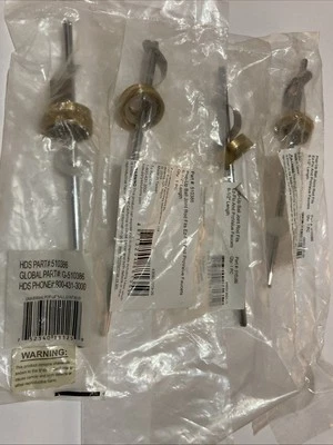 Lote de 4 varillas de rótula emergentes 510386 para grifos Ez-Flo y Pro Value 6 1/2" Foto 1 de 4