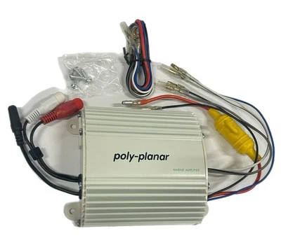 Poly-Planar ME50 Compact 100 Watt 2 Channel Waterproof Amplifier ( No Knob ) - Image 1 of 3