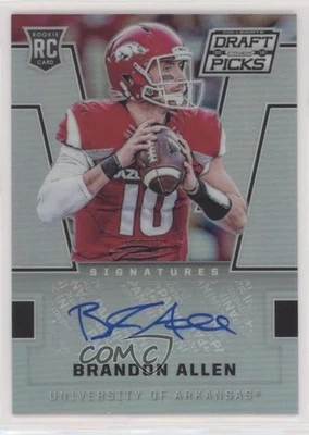2016 Panini Prizm Collegiate Draft Picks Silver Brandon Allen Rookie Auto RC - Image 1 of 2