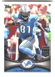 Calvin Johnson 2012 Topps #400 Detroit Lions - Imagen 1 de 3